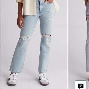 Women’s Levis 501 Jeans